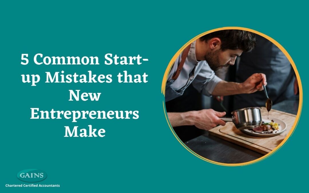 5 Common Startup Mistakes that New Entrepreneurs Make